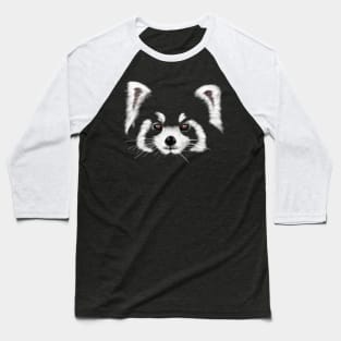 Cute Red Panda Face Baseball T-Shirt